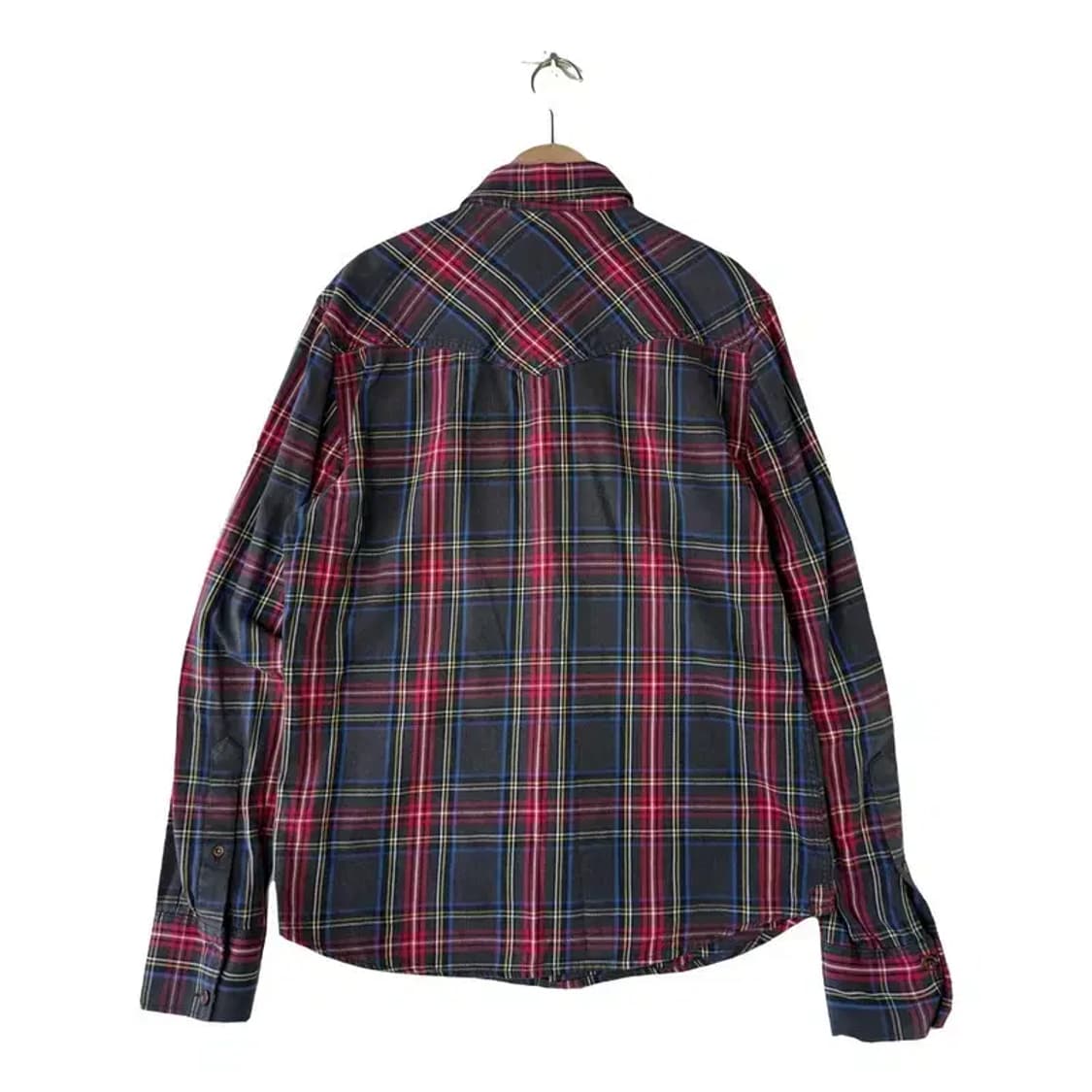 A3076 [WHOAU] 후아유 체크 셔츠 L 상품이미지2