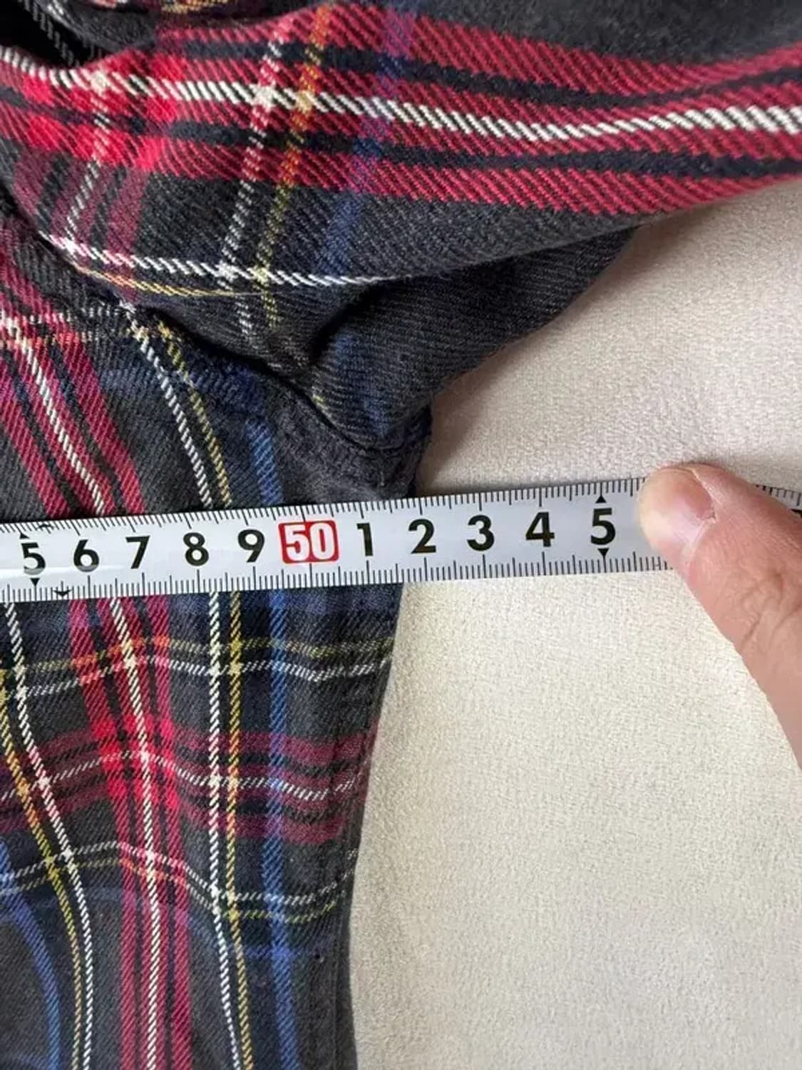 A3076 [WHOAU] 후아유 체크 셔츠 L 상품이미지7