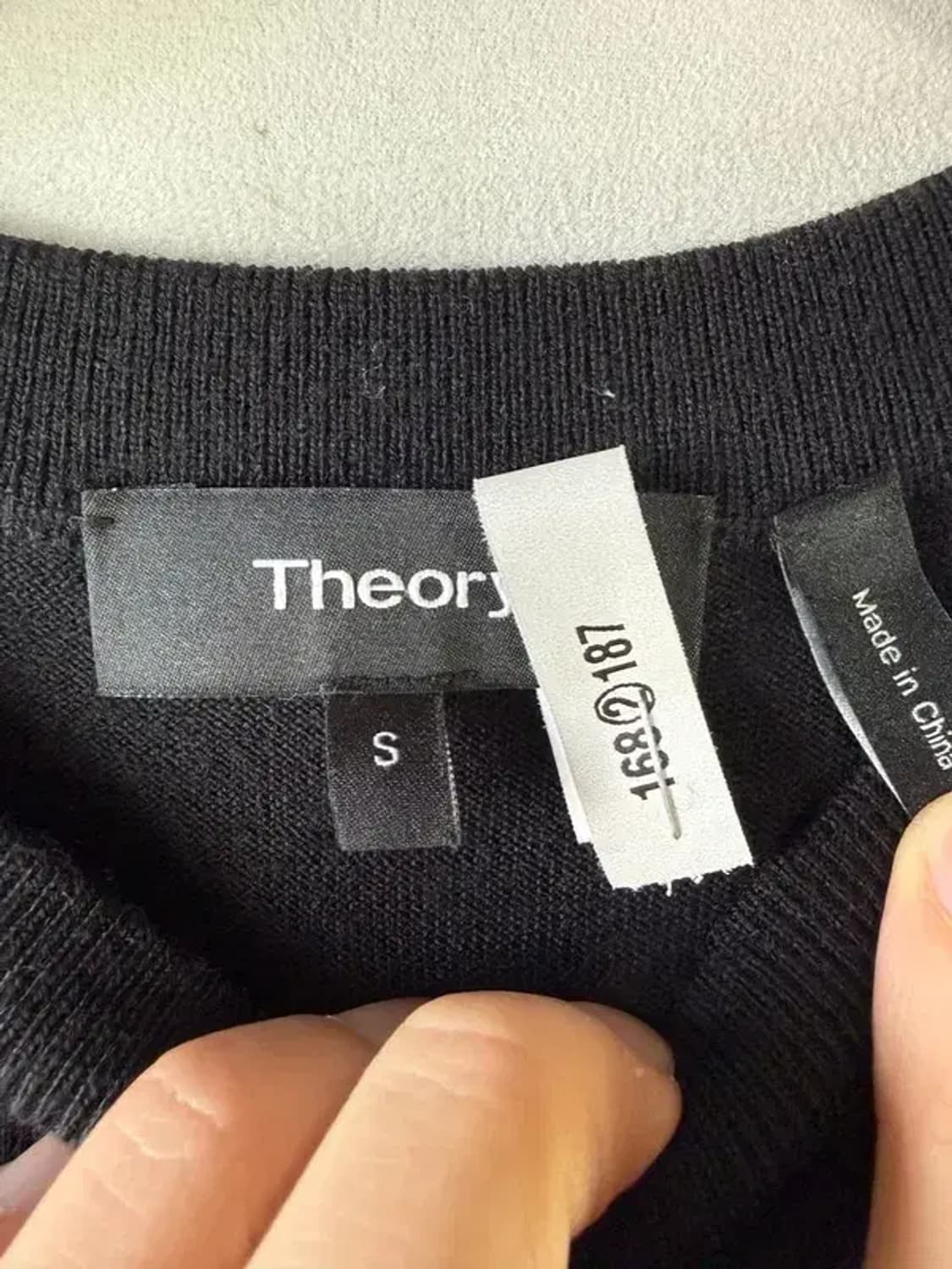 A3064 [THEORY] 띠어리 긴팔티 S 상품이미지5