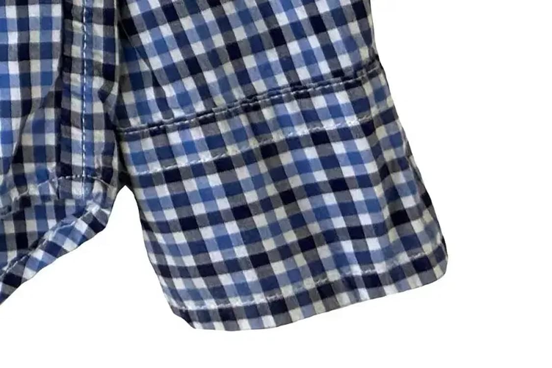 A3079 키즈 폴로 체크 셔츠 4 상품이미지3