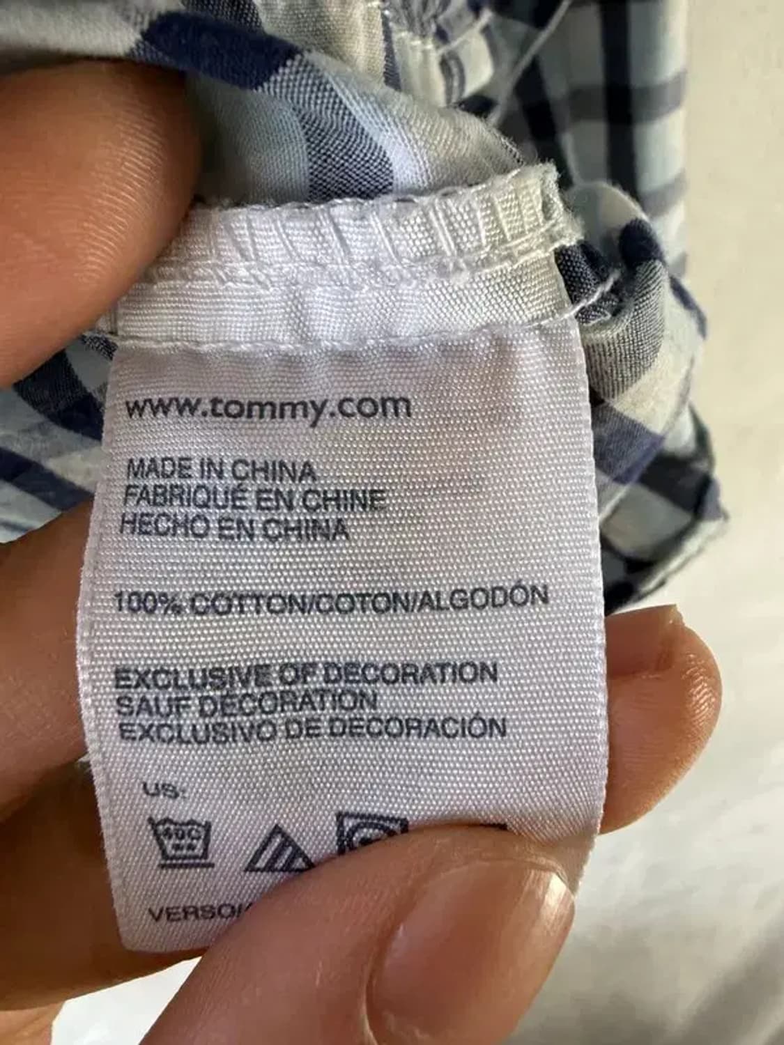 A3080 키즈 타미힐피거 체크 셔츠 4 상품이미지7