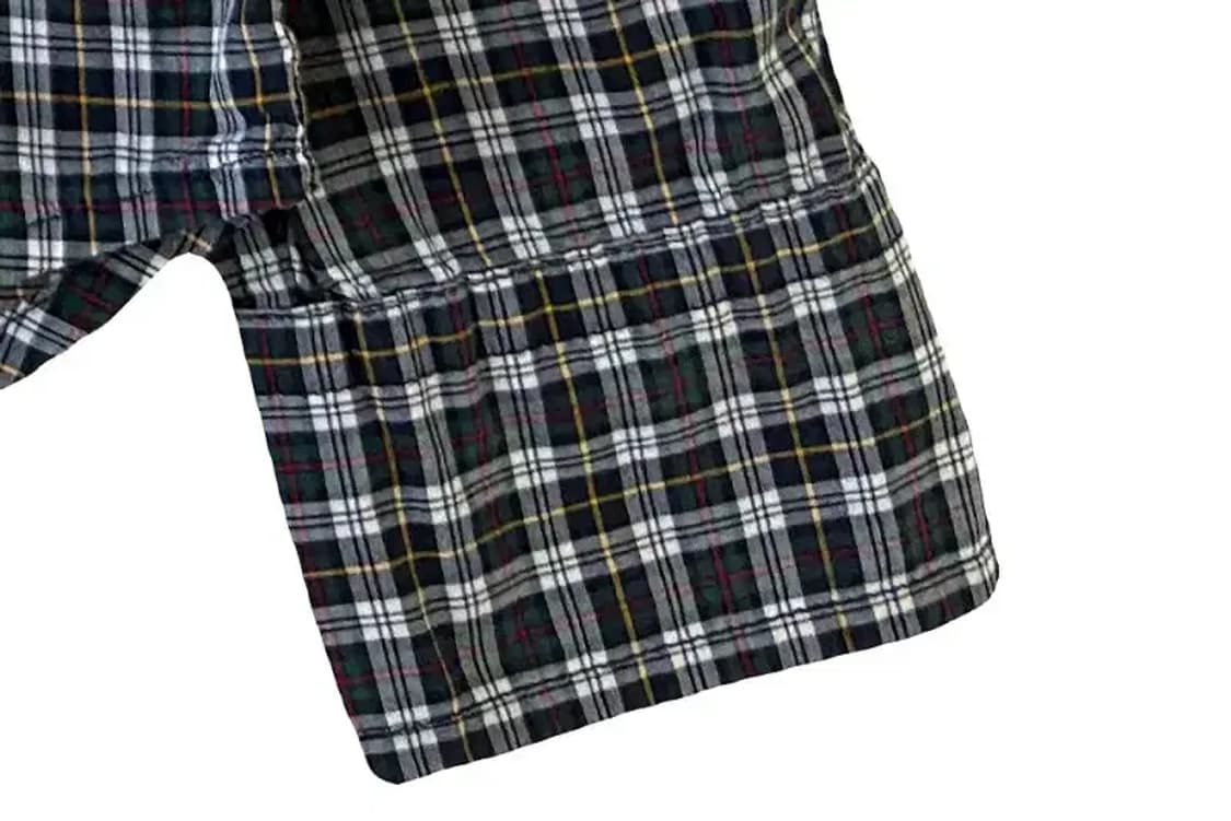 A3082 키즈 폴로 체크 셔츠 M 상품이미지3