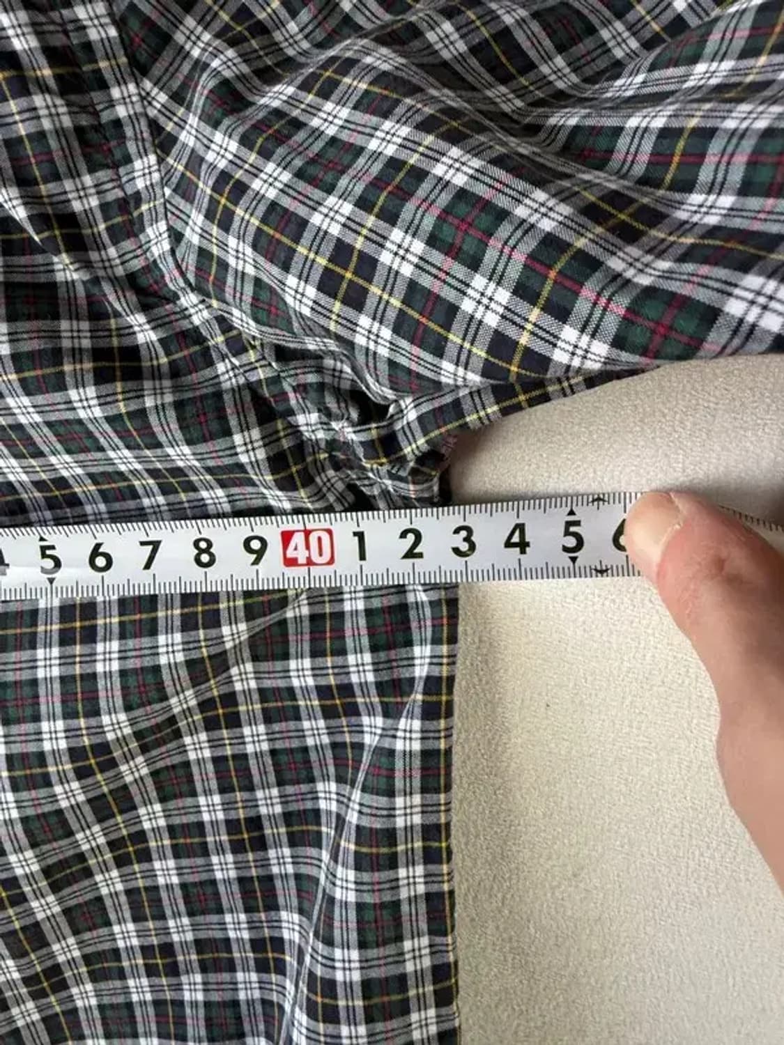 A3082 키즈 폴로 체크 셔츠 M 상품이미지6