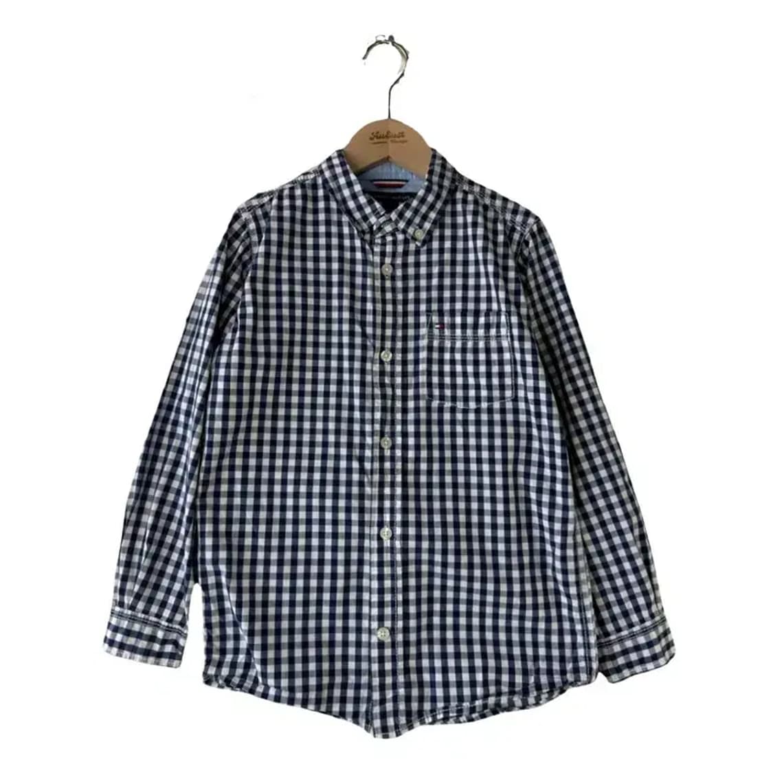 A3086 키즈 타미힐피거 체크 셔츠 7 상품이미지1