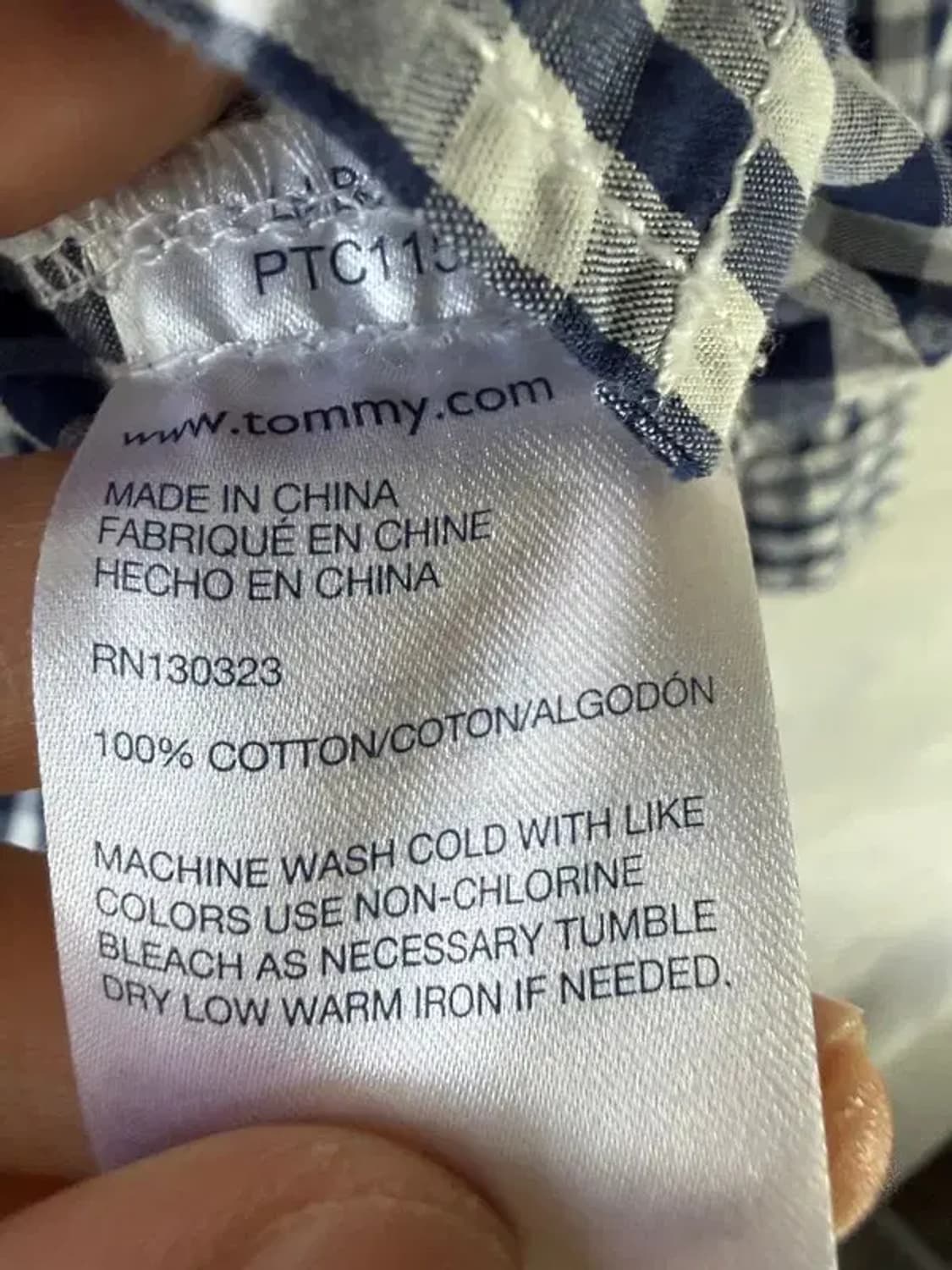 A3086 키즈 타미힐피거 체크 셔츠 7 상품이미지9