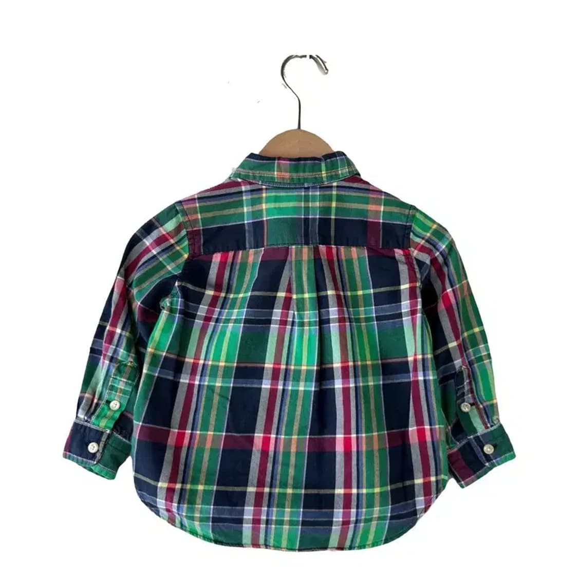 A3089 키즈 폴로 체크 셔츠 18M 상품이미지2