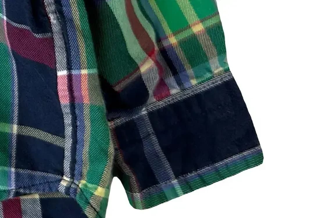 A3089 키즈 폴로 체크 셔츠 18M 상품이미지3