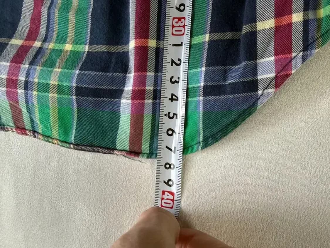 A3089 키즈 폴로 체크 셔츠 18M 상품이미지4