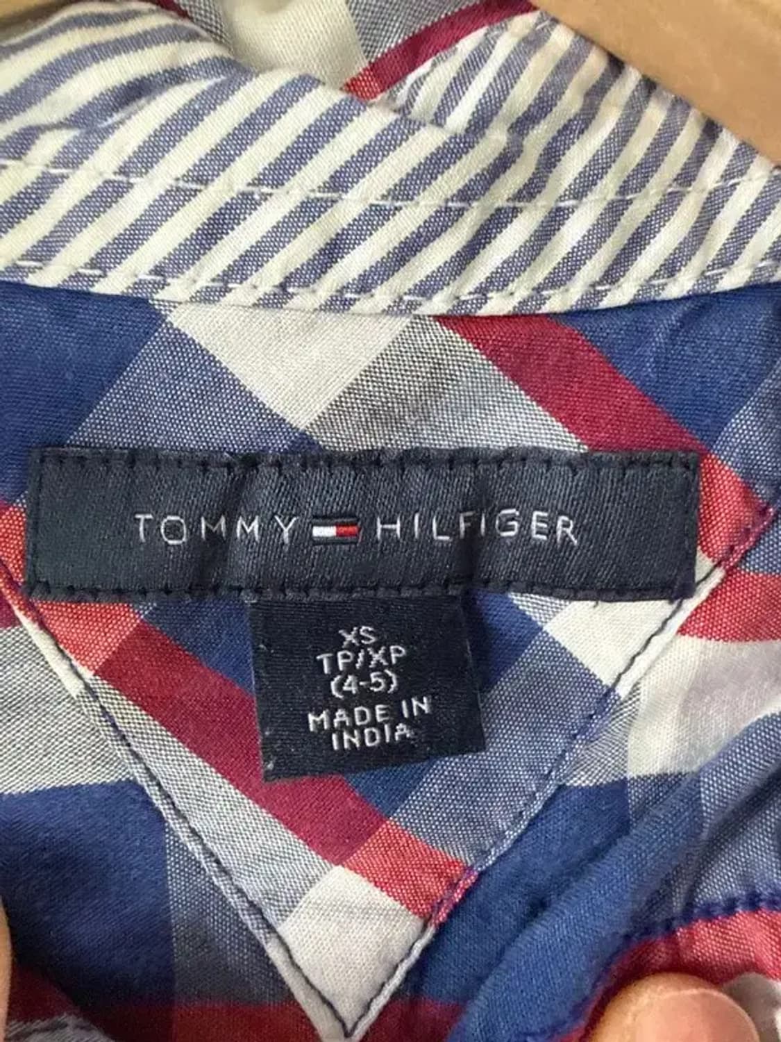 A3098키즈 타미힐피거 셔츠 XS 상품이미지4