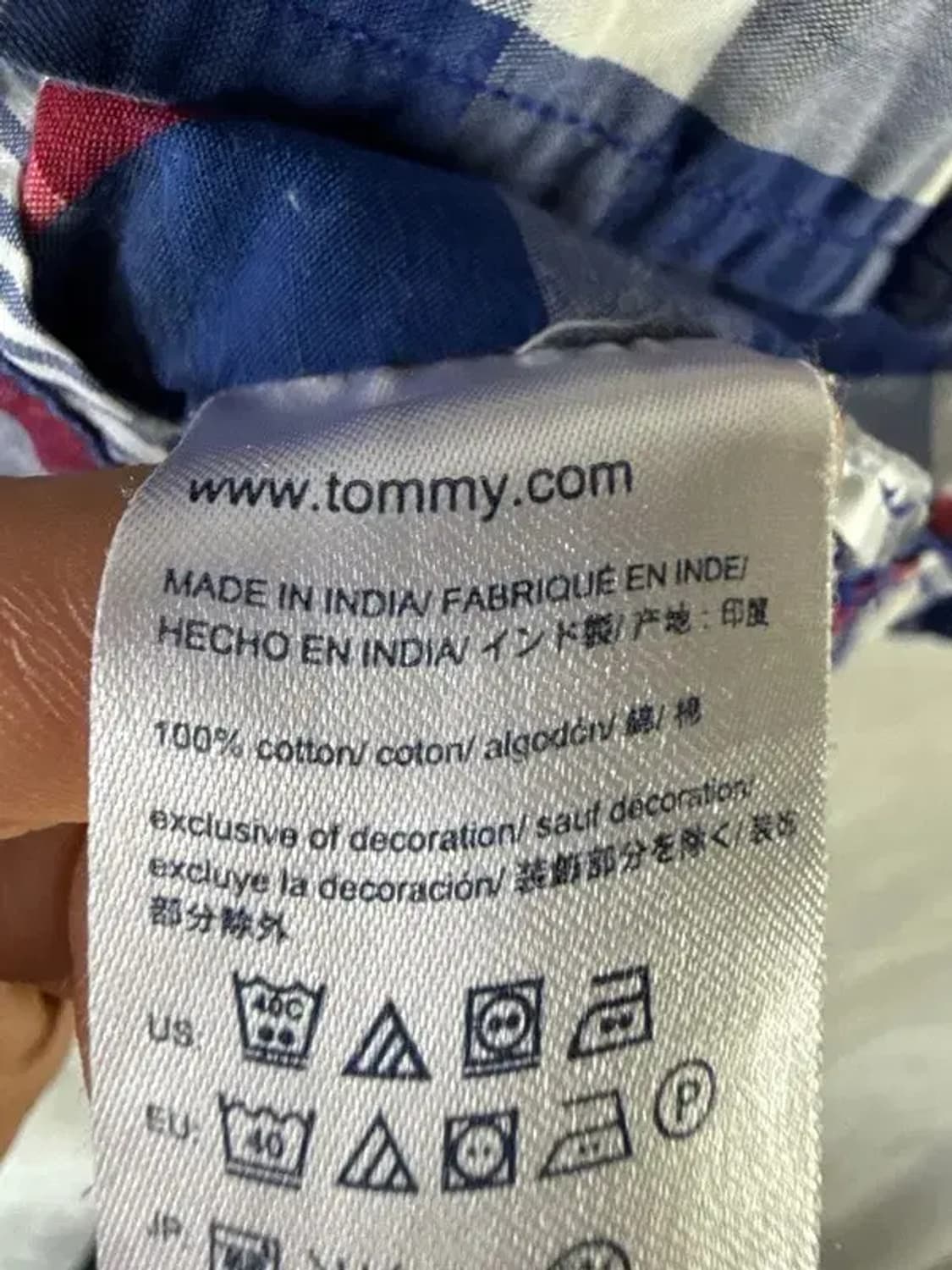 A3098키즈 타미힐피거 셔츠 XS 상품이미지6