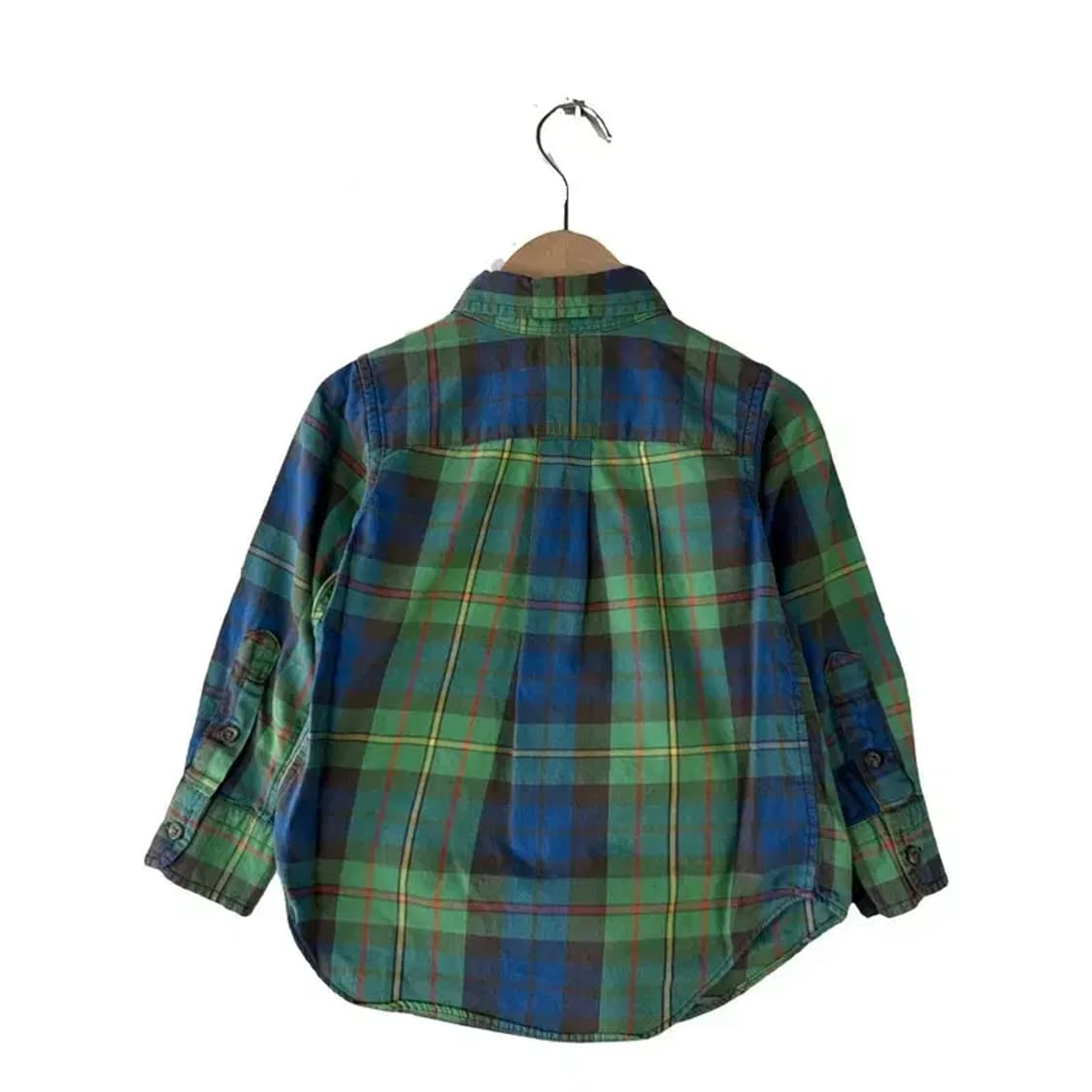 A3103 키즈 폴로 체크 셔츠 2 상품이미지2