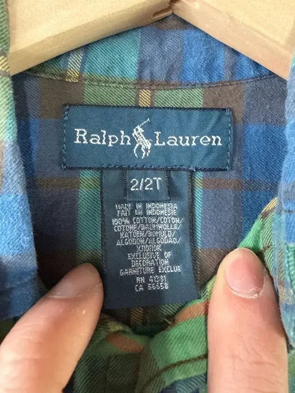 A3103 키즈 폴로 체크 셔츠 2 상품이미지4