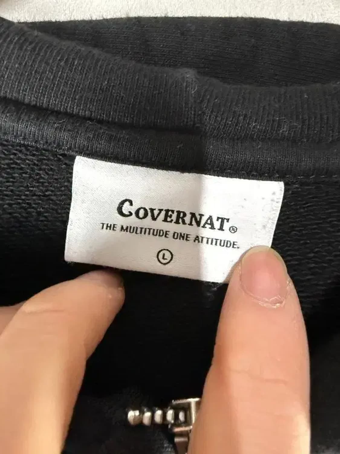 A3025 [COVERNAT] 커버낫 후드집업 L 상품이미지4