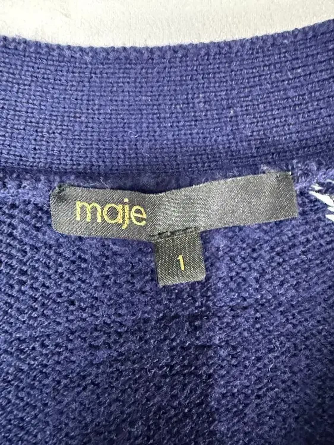 A3011 [MAJE] 마쥬 울 가디건 1 상품이미지6