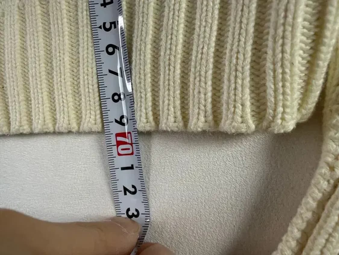 A3027 폴로 니트 M 상품이미지8