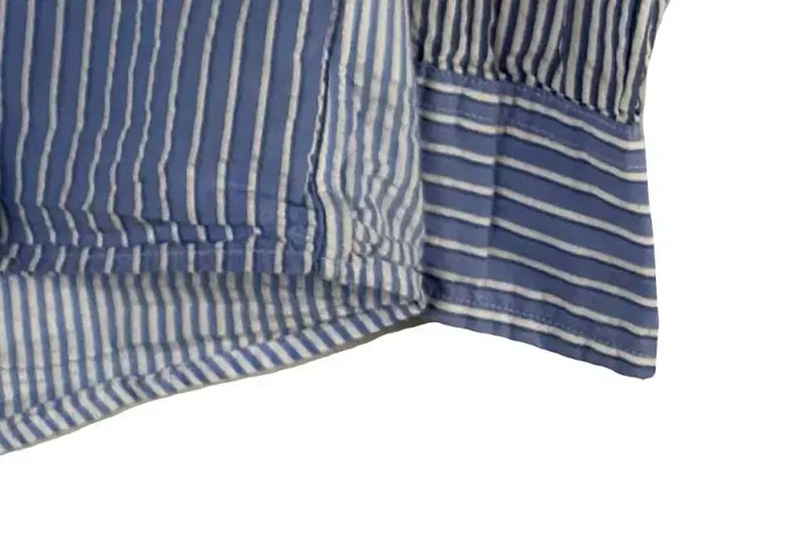 A3039 폴로 스트라이프 셔츠 M 상품이미지3