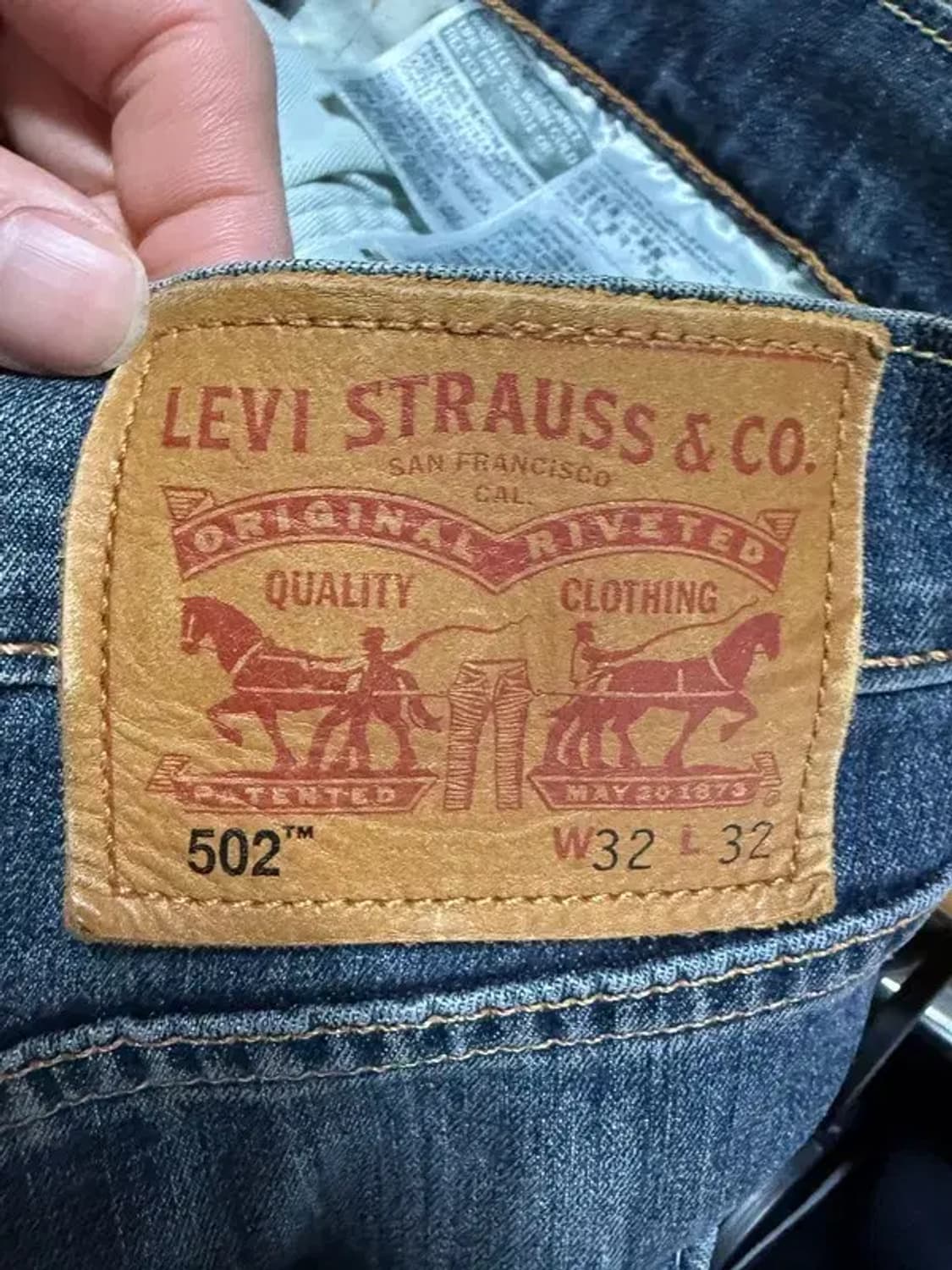 A3228 [LEVI'S] 502 리바이스 청바지 32 상품이미지7