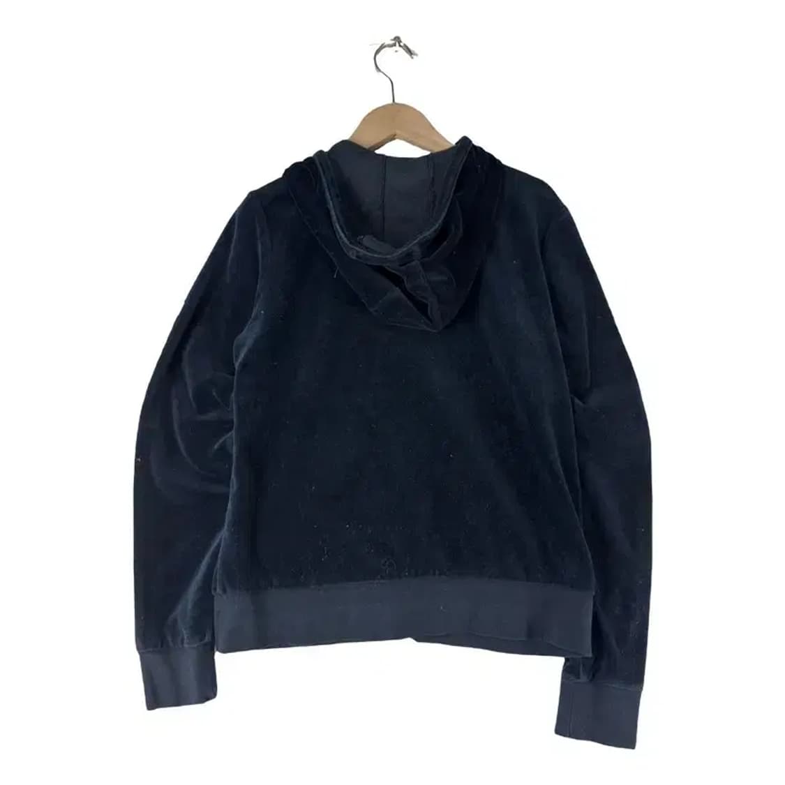 A3232 컨버스 벨벳 크롭 후드 집업 90 상품이미지2