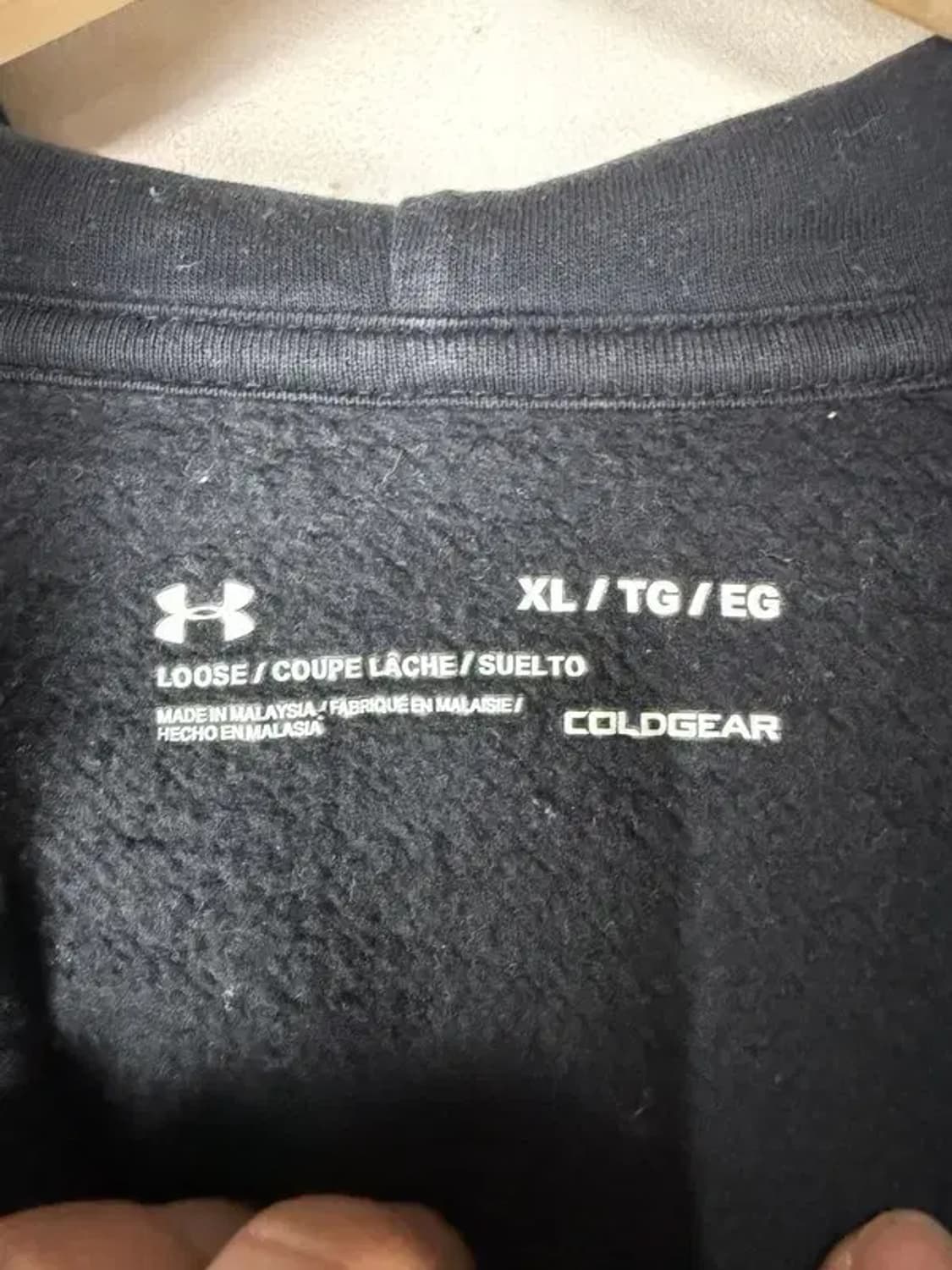 A3237 언더아머 후드티 XL 상품이미지5