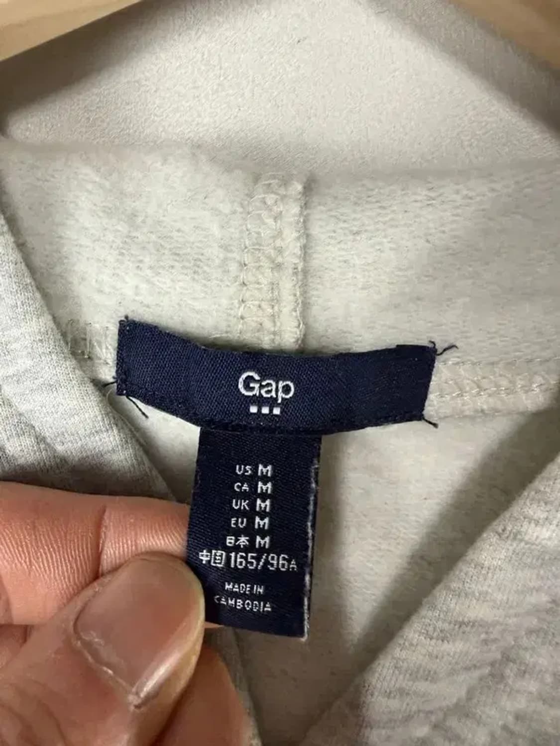 A3244 [GAP] 갭후드티 M 상품이미지5