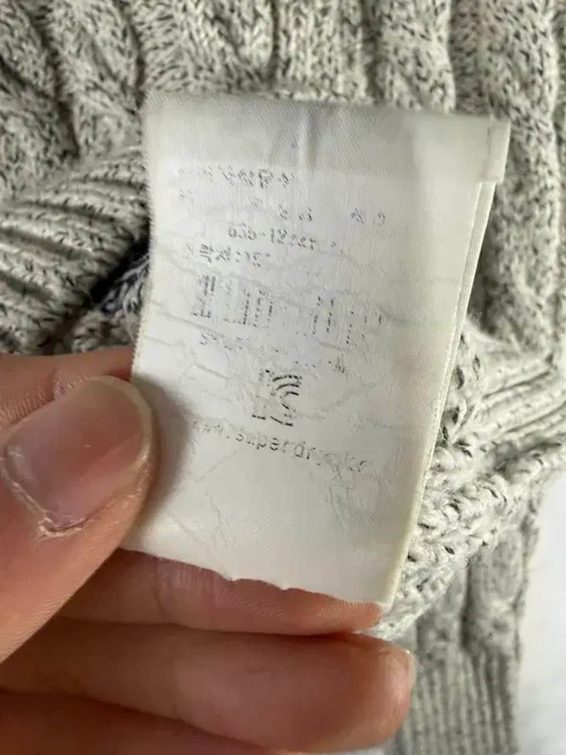 A3219 수퍼드라이 니트 M 상품이미지9