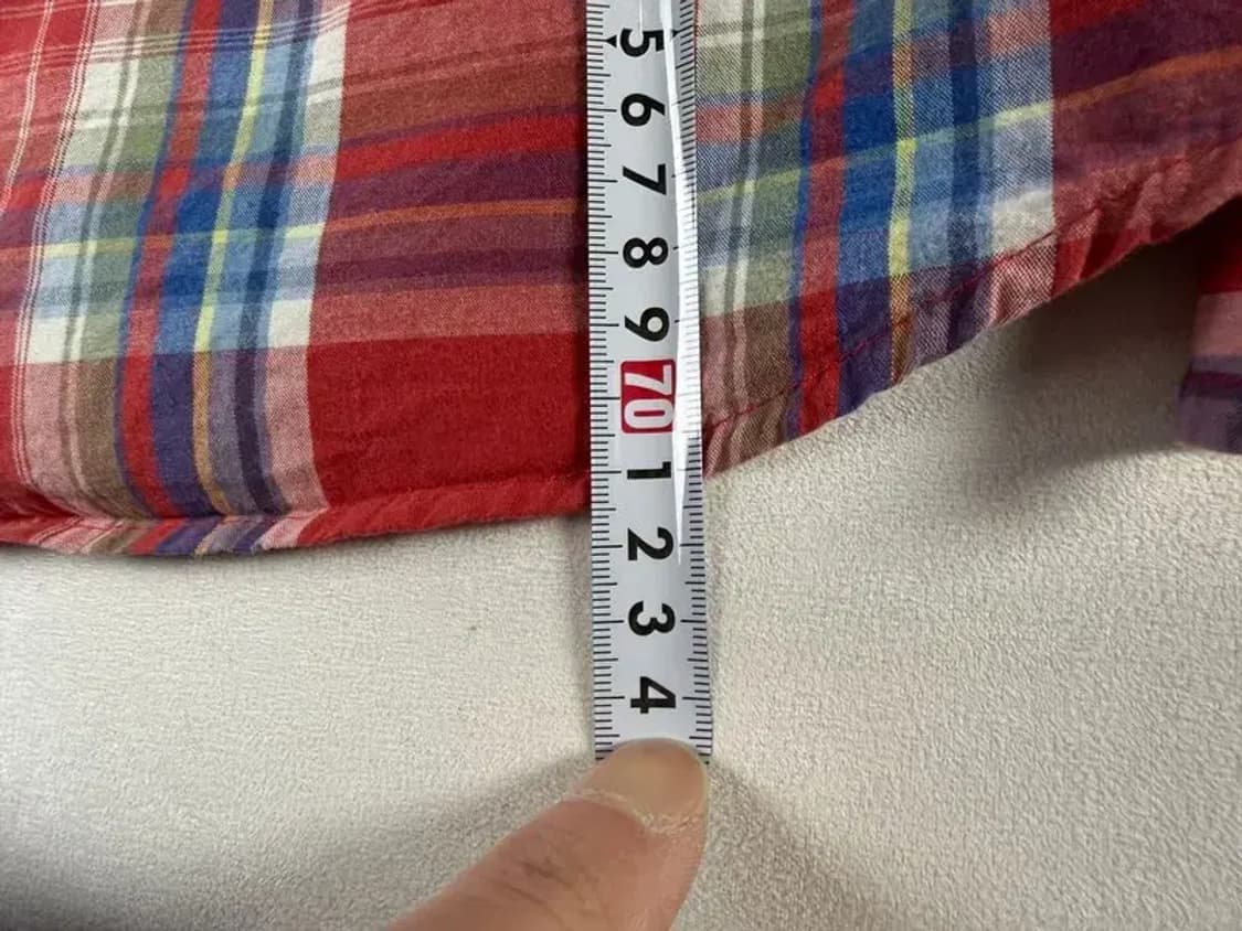 A3250 [HOLLISTER] 홀리스터 체크 셔츠 M 상품이미지4