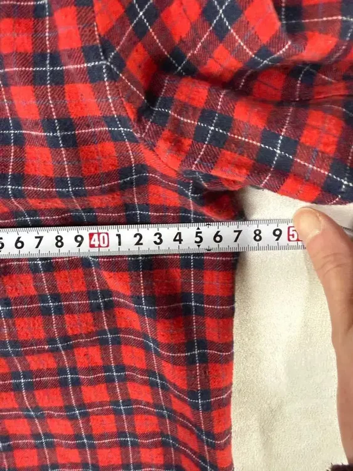 A3251 쟈딕앤볼테르 체크 셔츠 M 상품이미지6