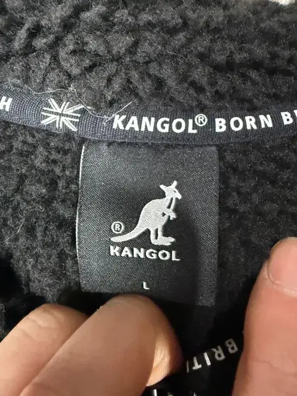 A3239 [KANGOL] 캉골 후드 집업 L 상품이미지6