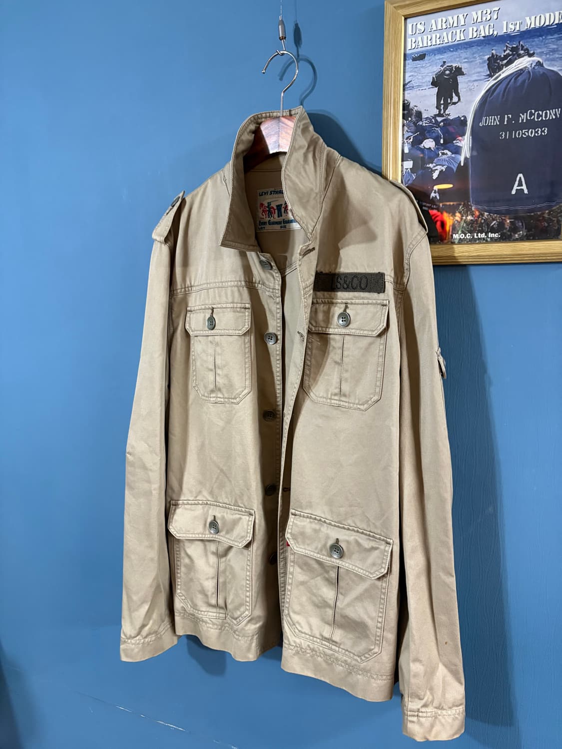 00‘s Levis red tab Bush jacket.  상품이미지8
