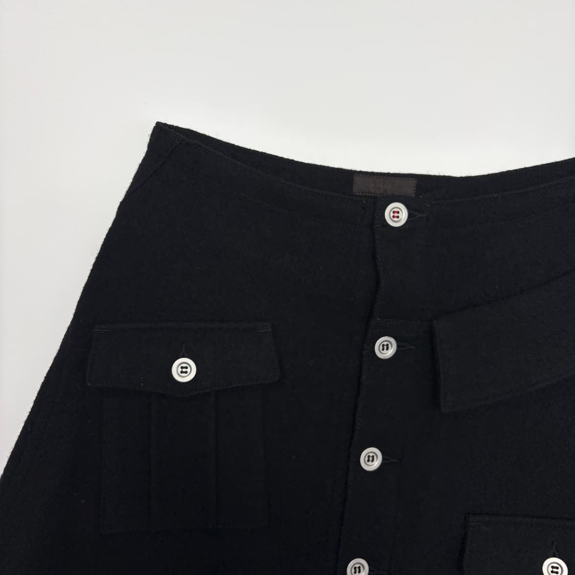 Dadaism 다다이즘 울 패턴 스커트 치마 상품이미지2