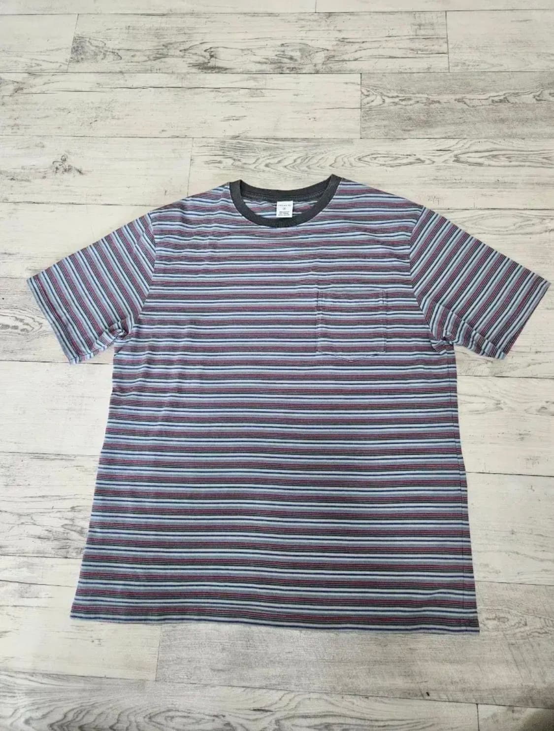 Khakis 카키스 멀티스트라이프 보더 반팔티 3사이즈 상품이미지3