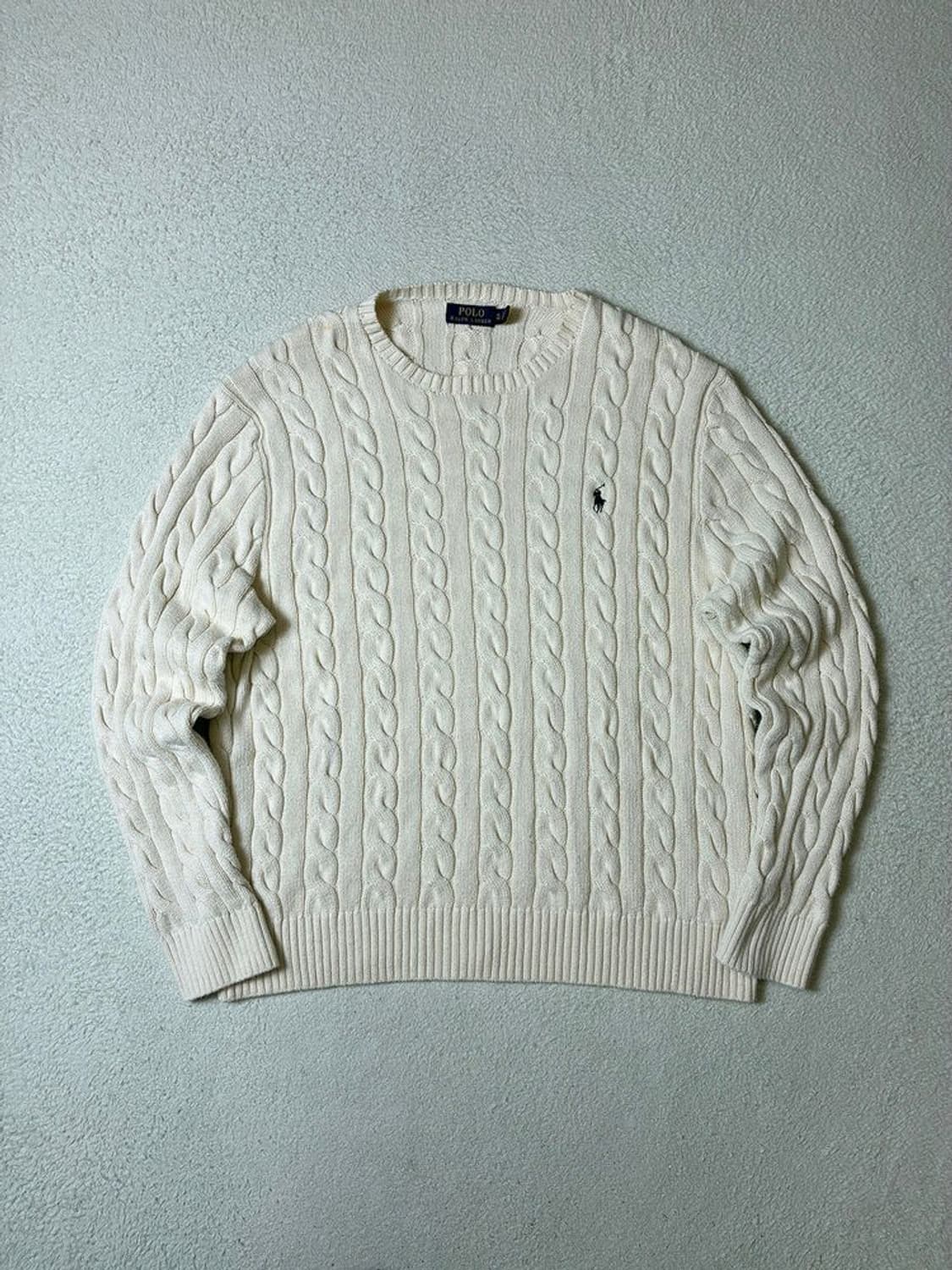 폴로 랄프로렌 케이블 시그니처 로고 니트 PN7321 상품이미지1