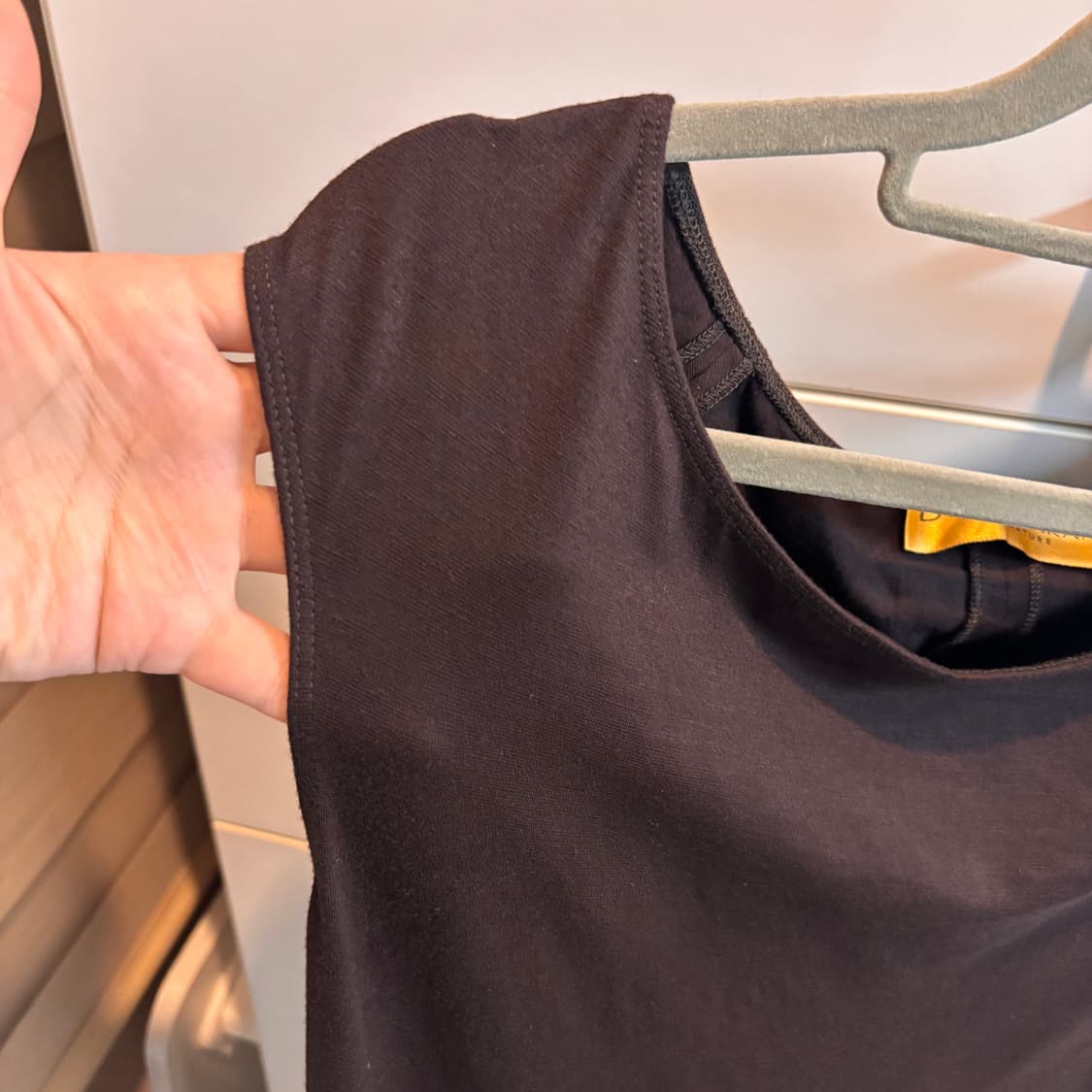 도나카란 DKNY 고급스러운 브라운 원피스 상품이미지7