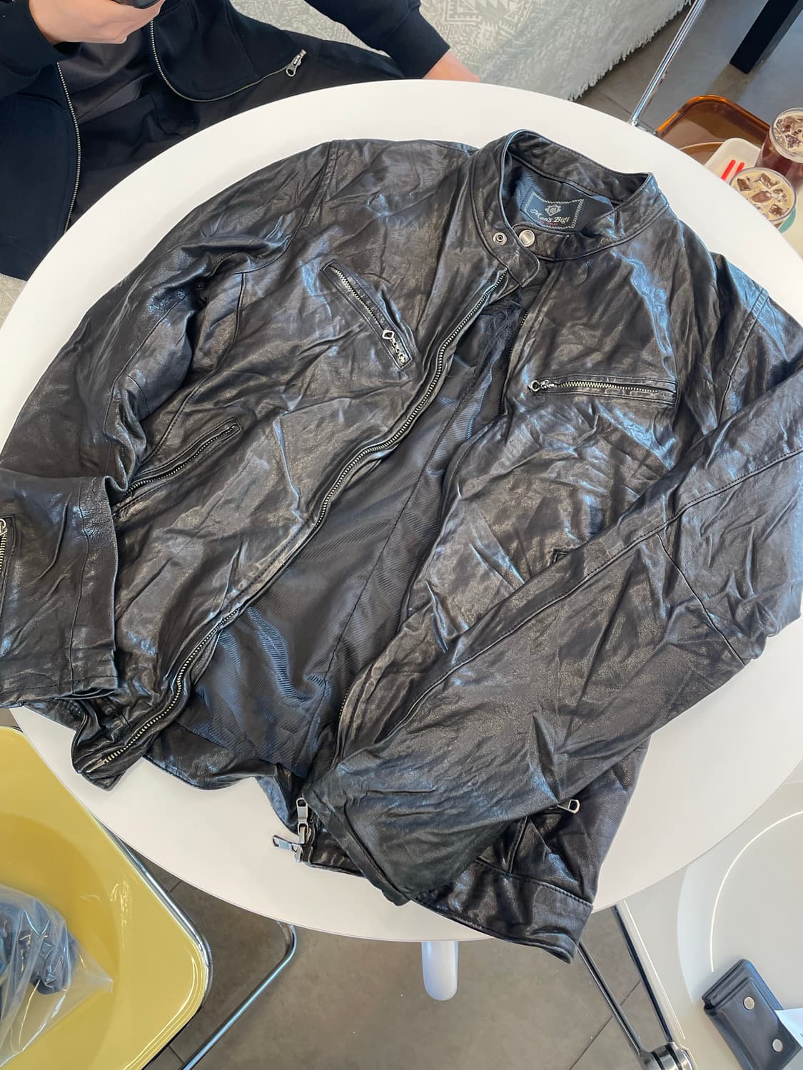 빈티지 레더 자켓 상품이미지2