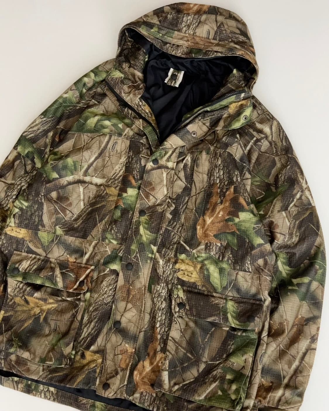 리얼트리 카모플라쥬 패턴 후드 파카 상품이미지3