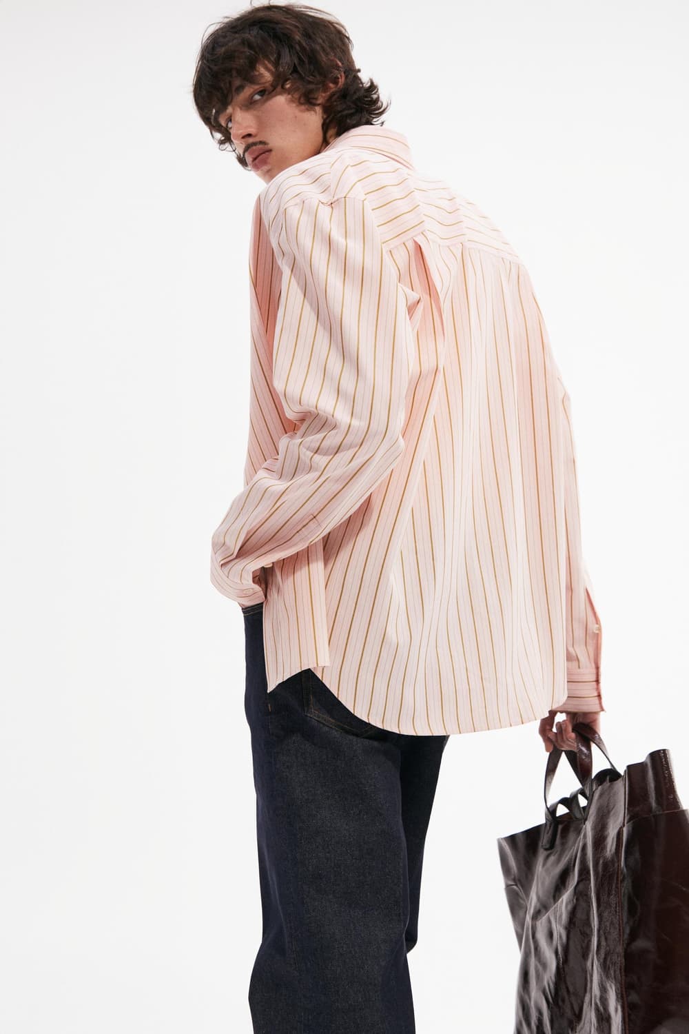 타일레 조비 스트라이프 셔츠 2사이즈 판매  상품이미지5