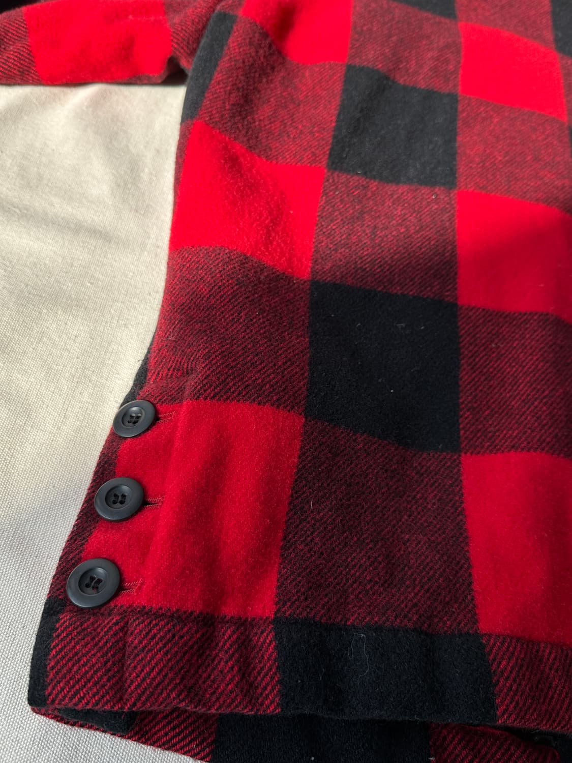 Lee 버팔로체크 90s 누빔 울자켓 100 상품이미지6