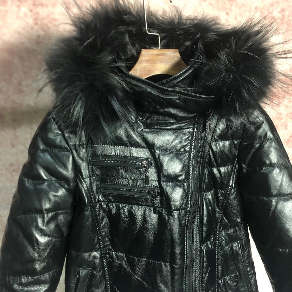 양가죽 다운 자켓 상품이미지2