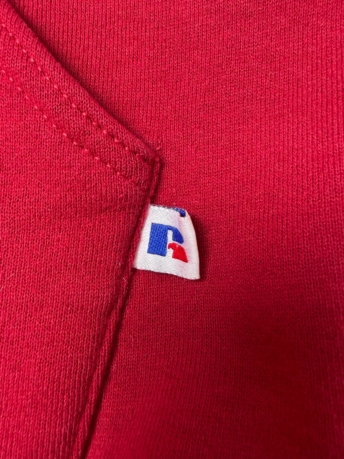 90s Russell Button Hoodie (red) 상품이미지5