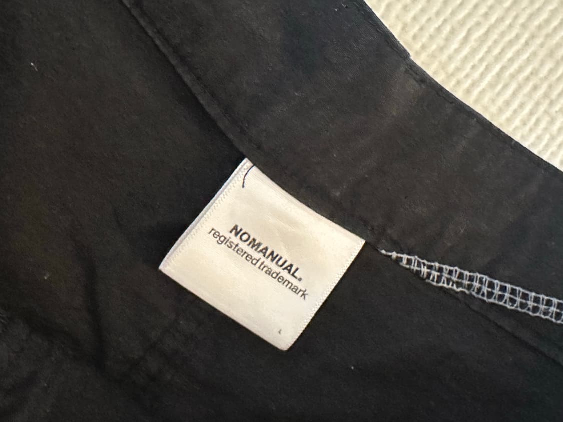 L) 노매뉴얼 S.L PANTS - BLACK 팬츠 상품이미지3