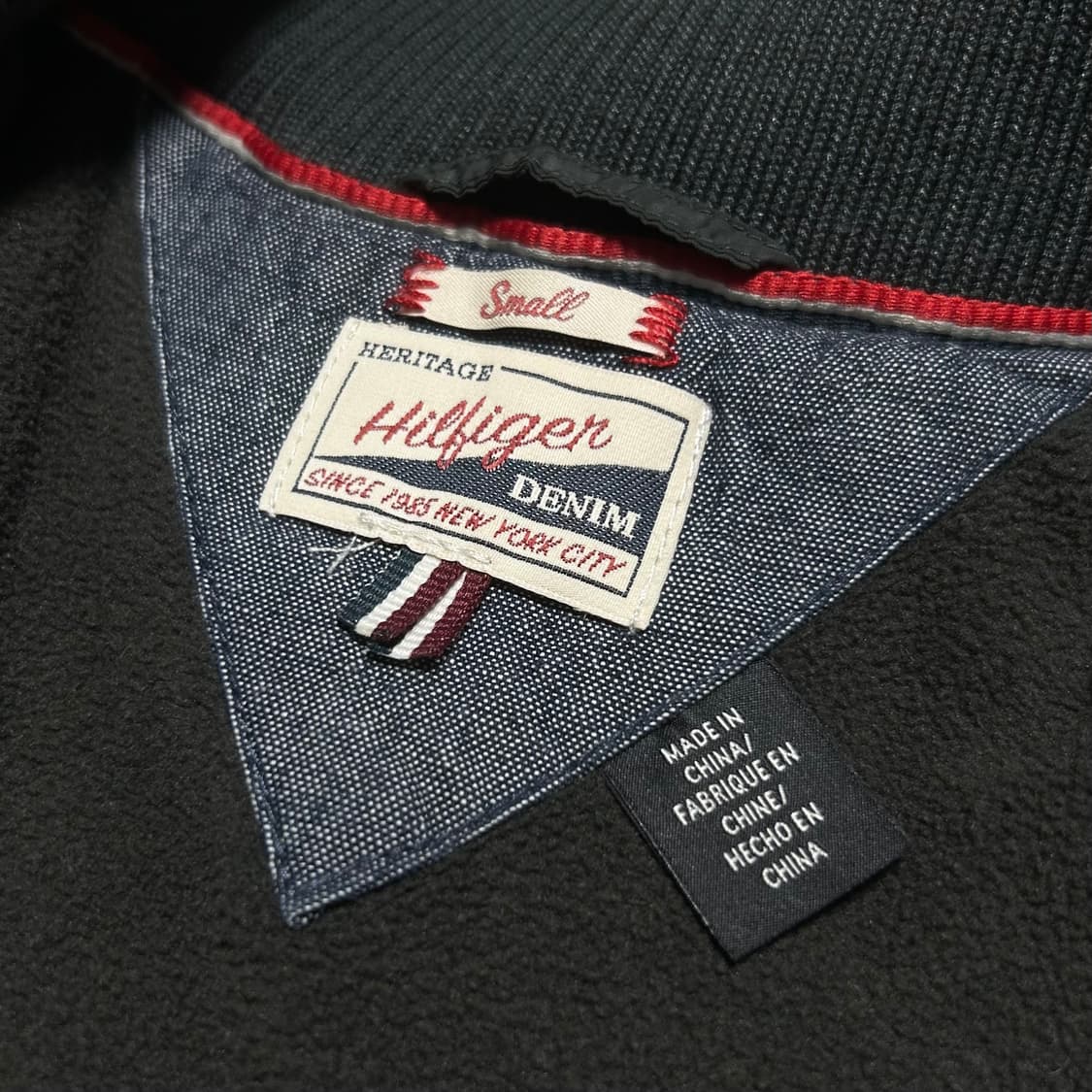 [S] Tommy 타미힐피거 우먼즈 다크그린 누빔 퀼팅 점퍼 상품이미지5