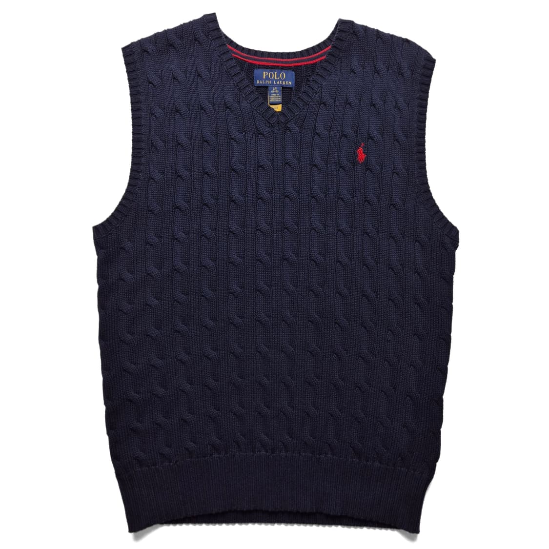 [L(14-16)] 폴로 랄프로렌 케이블 니트조끼 상품이미지2