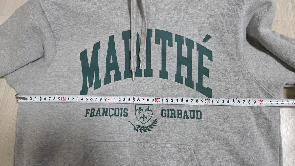 (착샷) 마리떼프랑소와저버 후드 티셔츠  상품이미지7