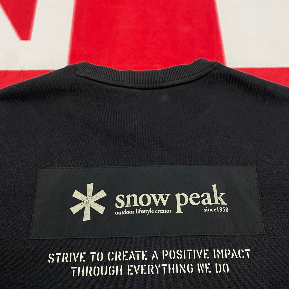 스노우피크 맨투맨 110 상품이미지5