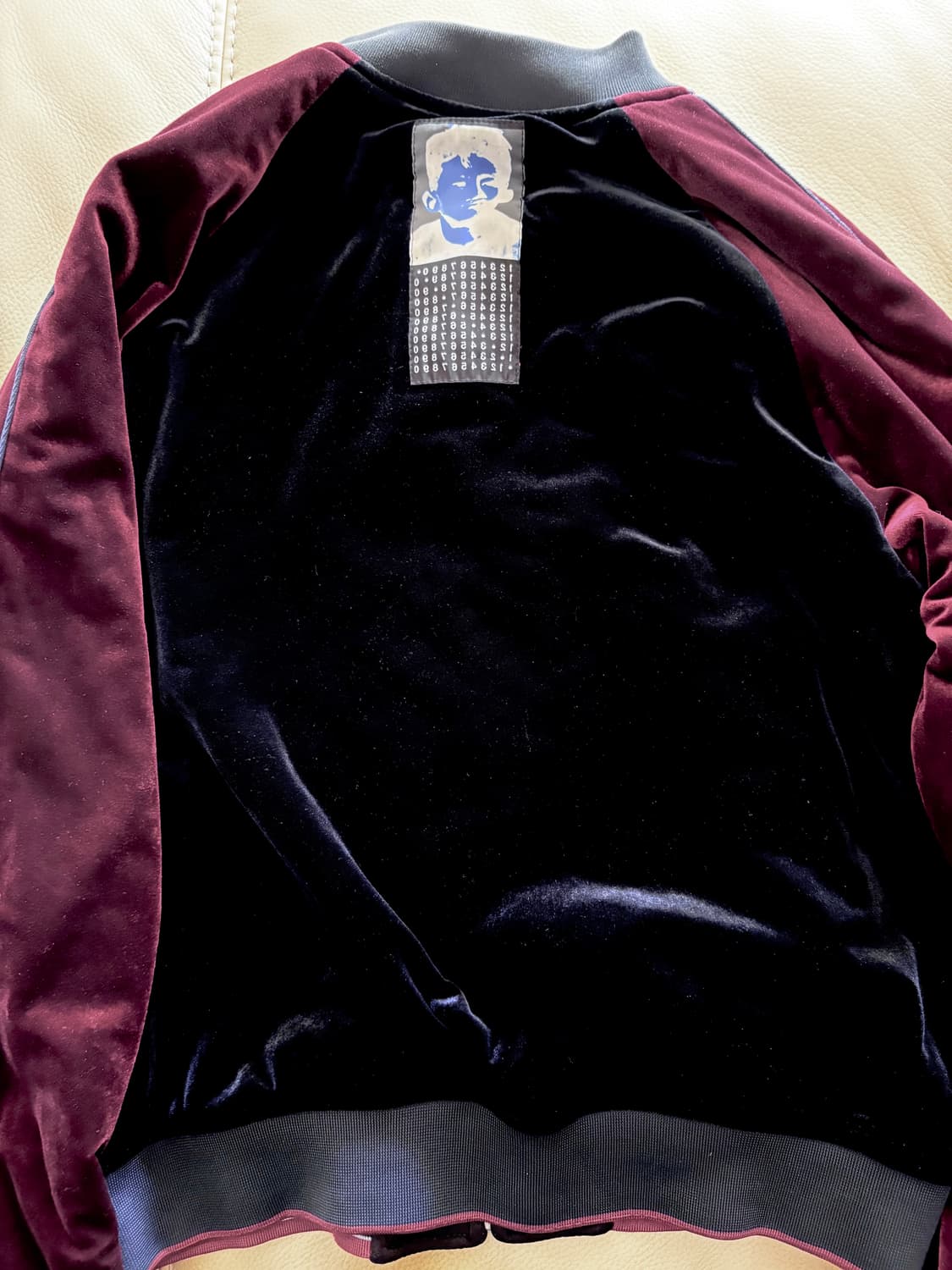 mpq 엠피큐 1988 서울 리버시블 패딩 블루종 스카쟌 상품이미지4