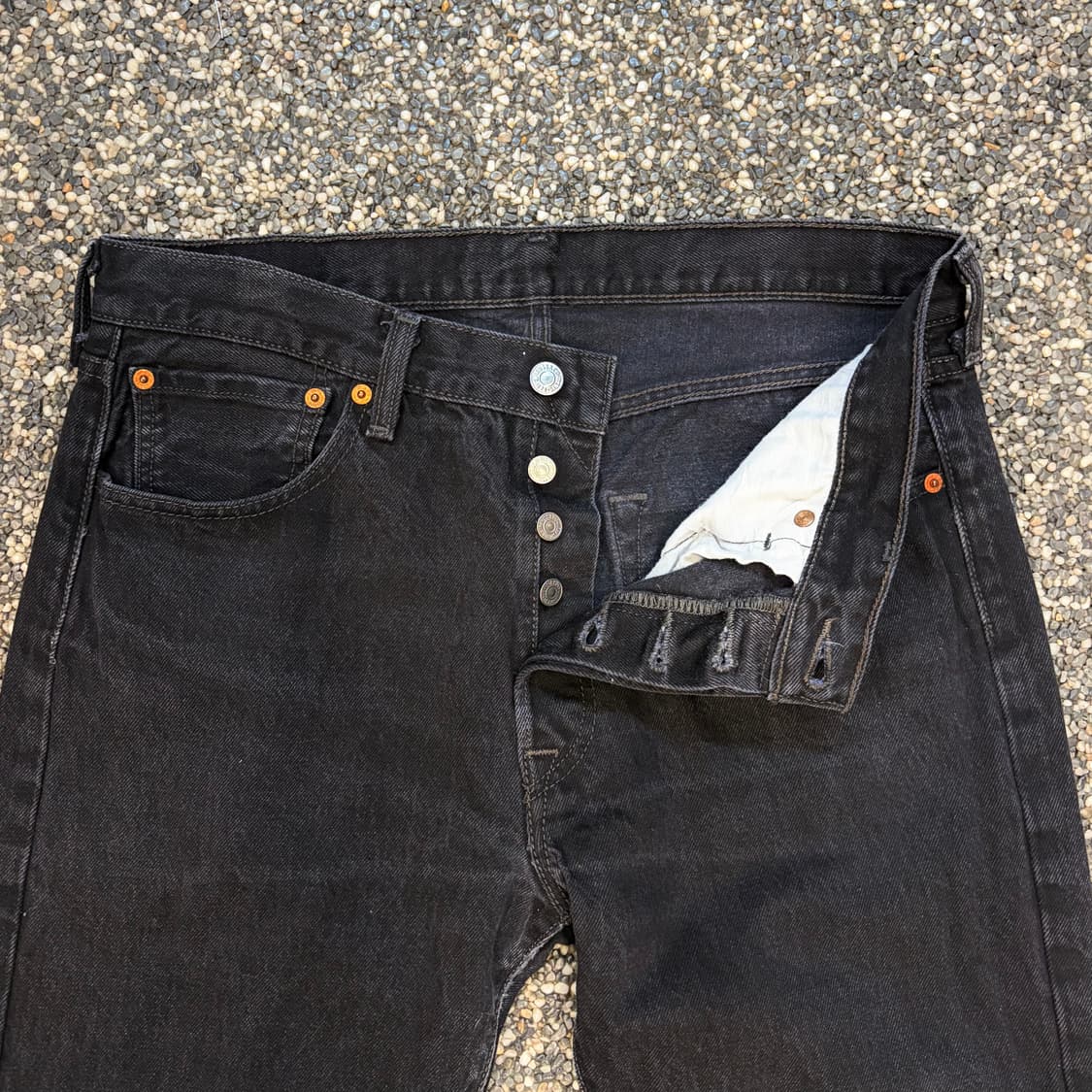 리바이스 501 스트레이트 블랙진 (34) 상품이미지2