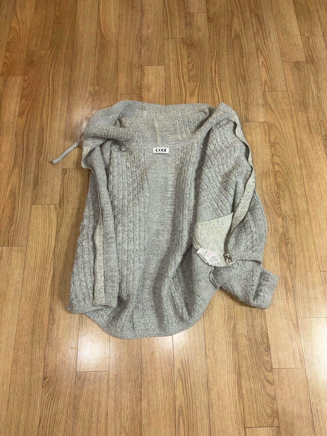 Coor Lingusa Cable Hooded Zip-Up 상품이미지2