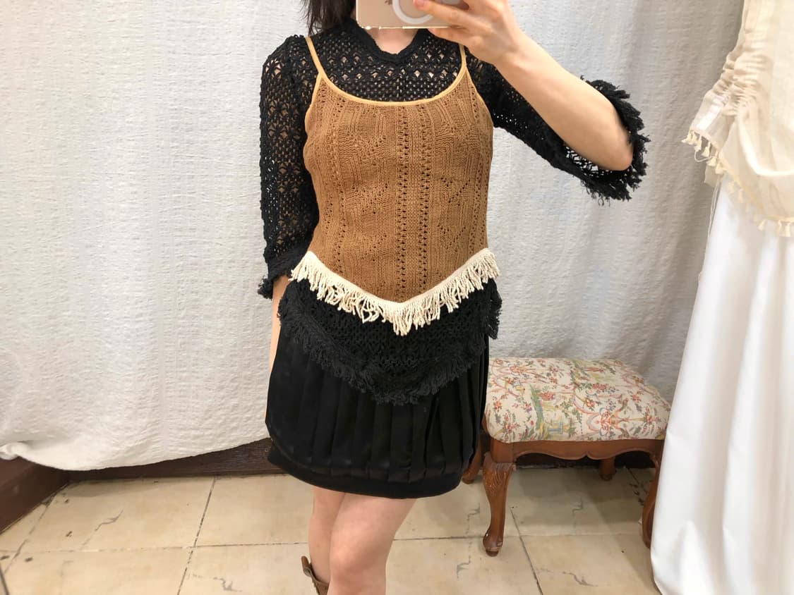 bohem tassel bustier 상품이미지2
