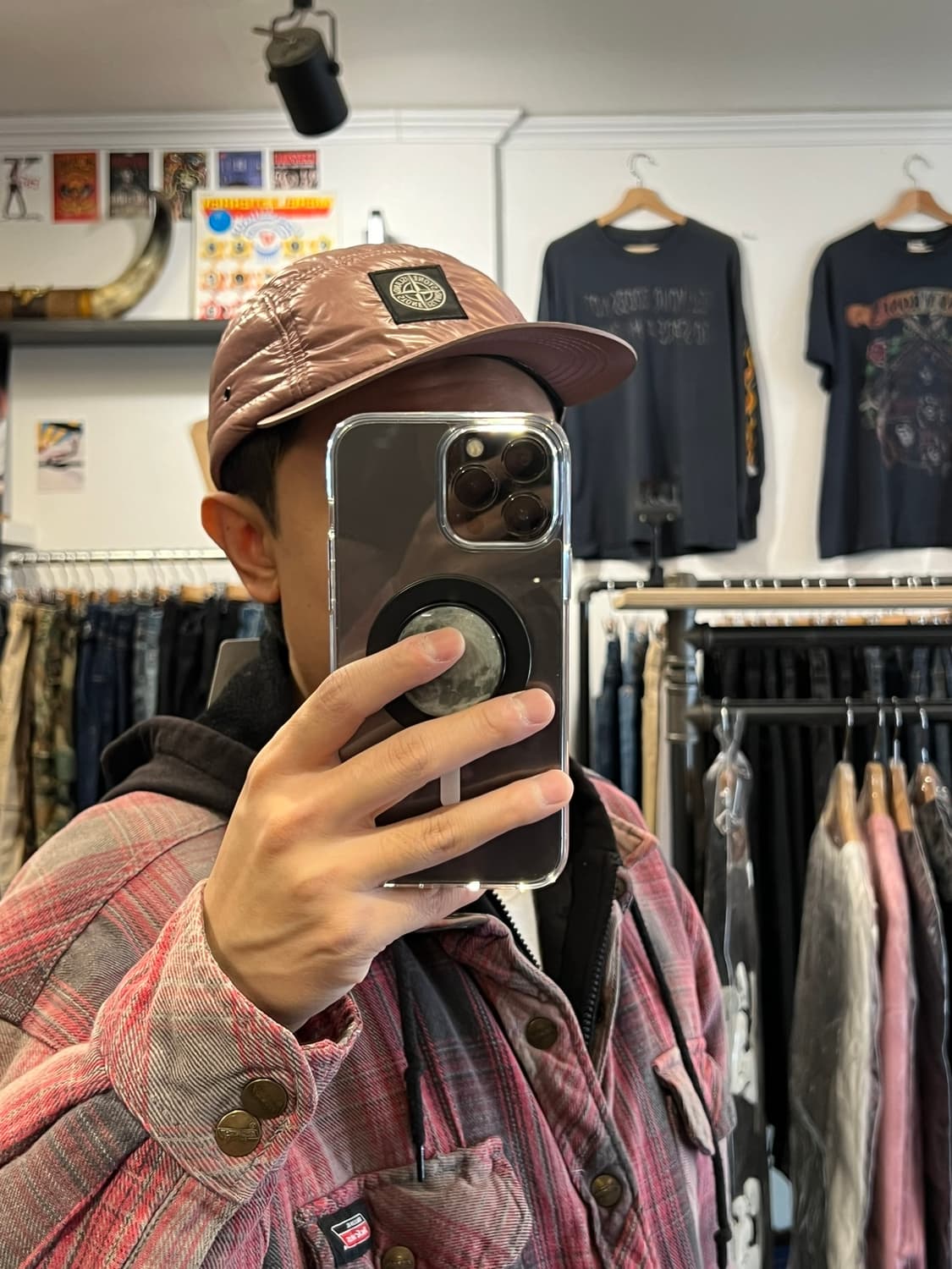 [M] 스톤아일랜드 프리말로프트 퍼텍스 퀼팅 캡 primaloft 상품이미지10