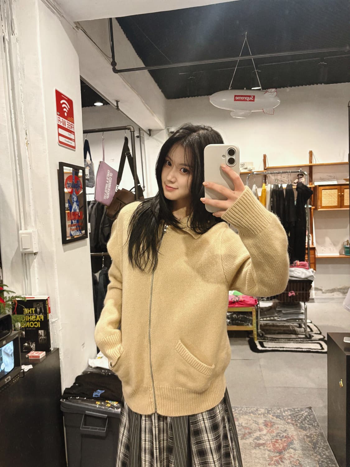 A BATHING APE Early 00s Knit Cardigan 상품이미지2